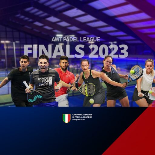 AWT PADEL LEAGUE: LE FASI FINALI ATTENDONO OLTRE 200 PLAYERS