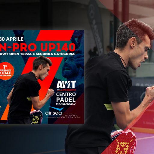 AWT N-PRO PADEL UP 140: ECCO LA GARA DEI TERZA/SECONDA CATEGORIA
